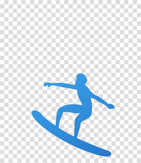 Silhouette Surfing, Surfing Silhouette transparent background PNG clipart