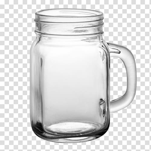 clear glass mason jar, Mason jar Mug Lid Glass, Jar transparent background PNG clipart