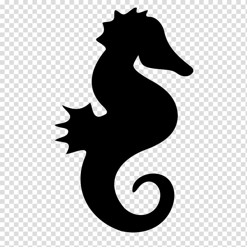 Seahorse T-shirt Silhouette , Scuba Diving transparent background PNG clipart