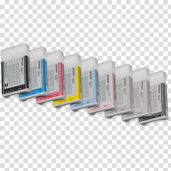 Ink cartridge Printer Epson Inkjet printing, ink smudges material transparent background PNG clipart