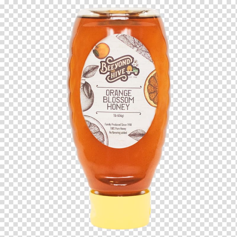 Orange blossom Honey Bee, honey transparent background PNG clipart