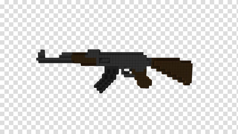 Firearm Weapon Shotgun Rifle AK-47, 8 BIT transparent background PNG clipart