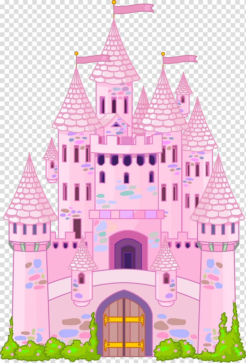 Download Pink castle , Castle Illustration, Castle transparent ...