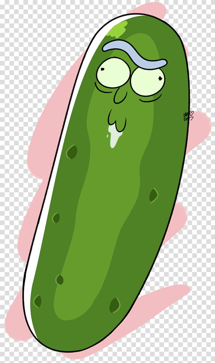 Watermelon Pickle Rick Pickled cucumber, watermelon transparent background PNG clipart