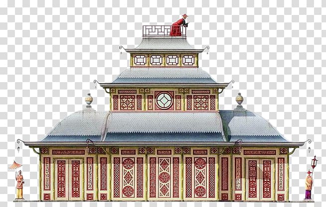 Asia Architecture Pavilion Palace Chinoiserie, Asian architecture transparent background PNG clipart