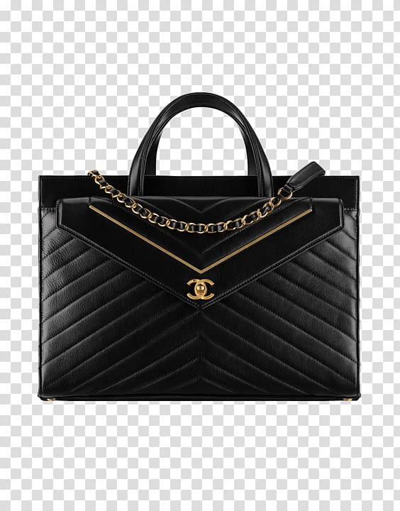 Chanel Handbag Bag collection The Bags, small black briefcase transparent background PNG clipart