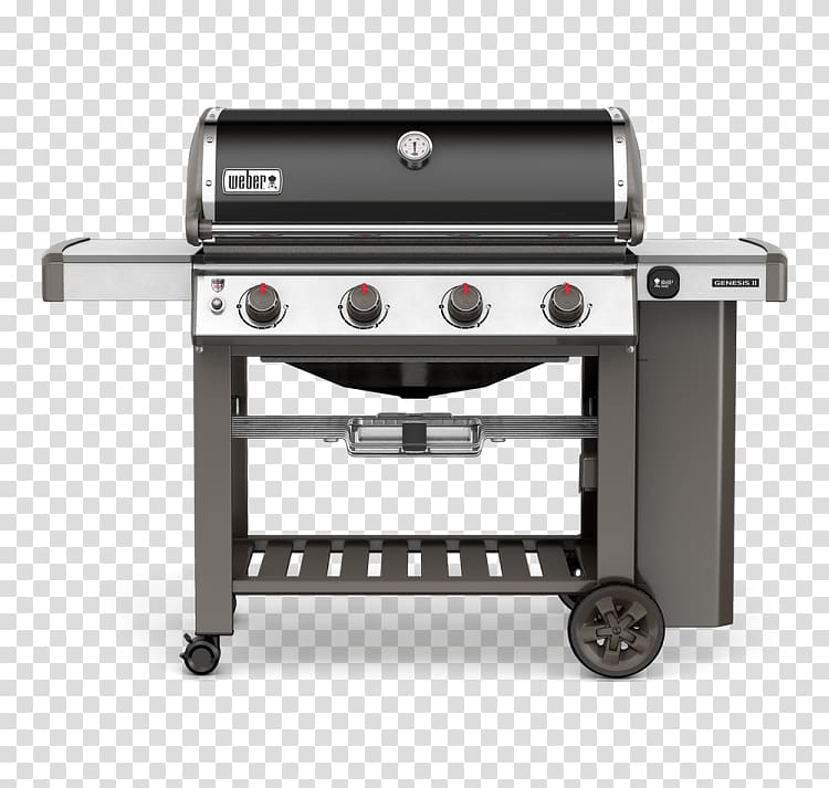 Barbecue Weber Genesis II E-410 Liquefied petroleum gas Propane Weber Genesis II E-310, barbecue transparent background PNG clipart