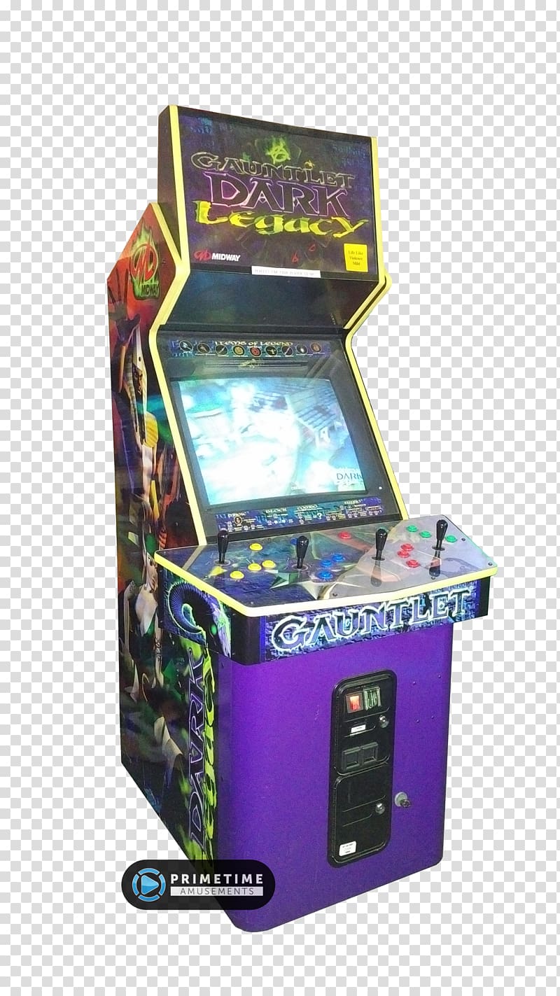 Arcade cabinet Gauntlet Dark Legacy Arcade game Video game, Arcade Games transparent background PNG clipart