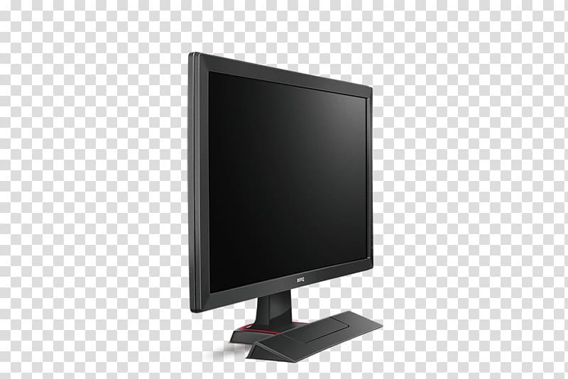 Computer Monitors Digital Visual Interface BenQ ZOWIE RL-55 Benq ZOWIE Full HD TN Black computer monitor Twisted nematic field effect, others transparent background PNG clipart
