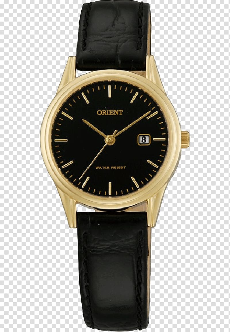 Analog watch Quartz clock Chronograph Orient Watch, watch transparent background PNG clipart