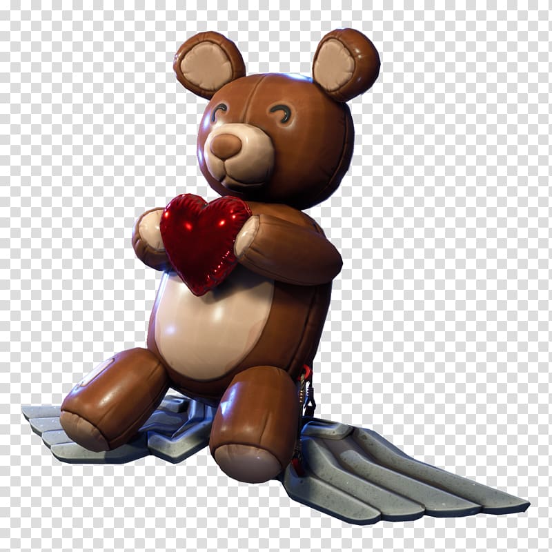 brown leather bear plush toy, Fortnite Battle Royale Bearforce 1 Battle royale game, Fortnite overlay transparent background PNG clipart