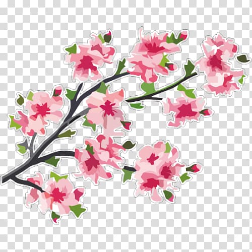 Cherry blossom Branch Tree, cherry blossom transparent background PNG clipart
