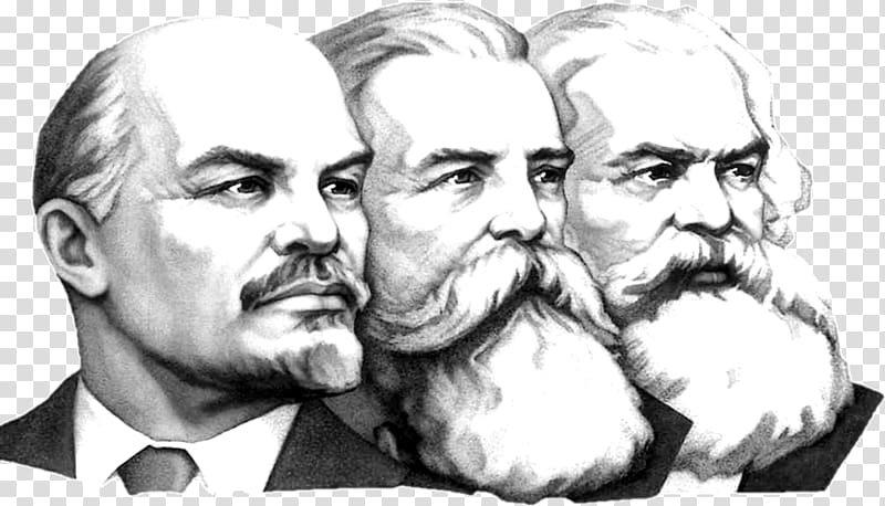 sketch of three men, Vladimir Lenin Marxism in Our Time Leninism Communism, Vladimir Lenin transparent background PNG clipart