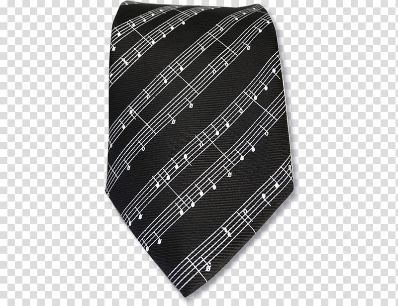 Necktie Ascot tie Musical note Silk, musical note transparent background PNG clipart
