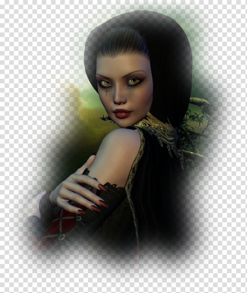 Gothic art Drawing Woman, others transparent background PNG clipart