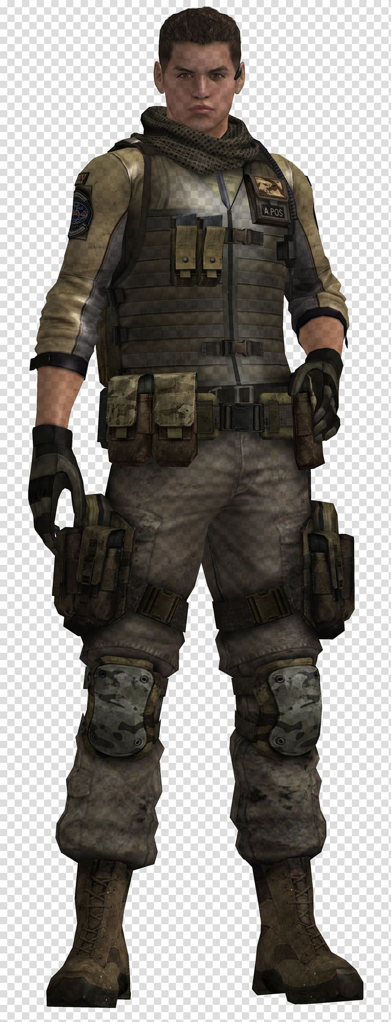 Resident Evil 6 Albert Wesker Soldier Piers Nivans Jake Muller, Soldier transparent background PNG clipart