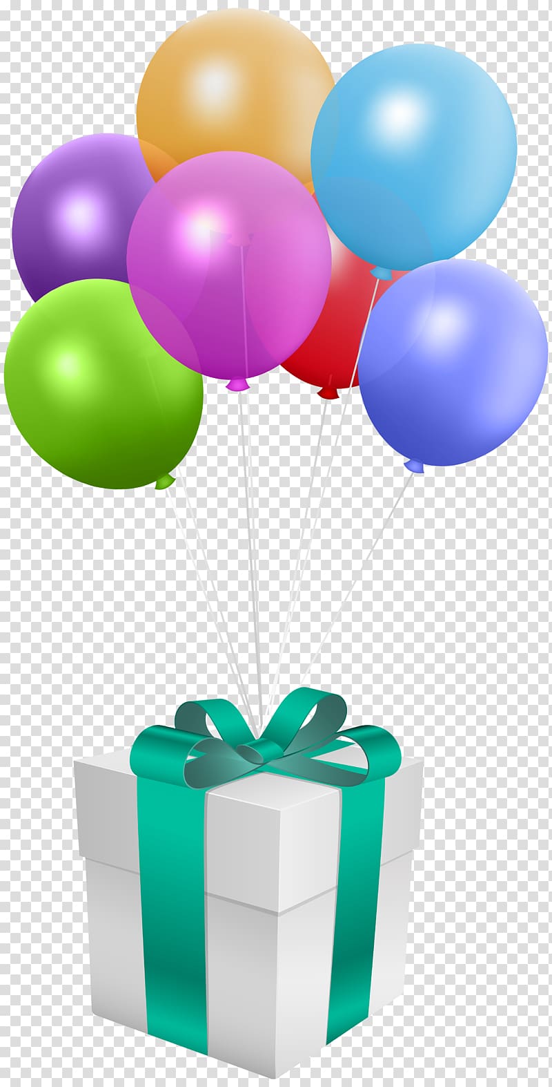 Balloon gift box, Balloon Gift Birthday