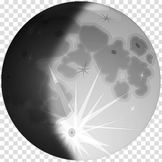 Lunar phase Moon Eerste kwartier Laatste kwartier , moon phase transparent background PNG clipart