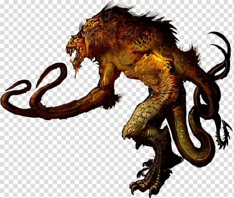 Demogorgon Dungeons & Dragons Role-playing game Demon Dungeon crawl, demon transparent background PNG clipart