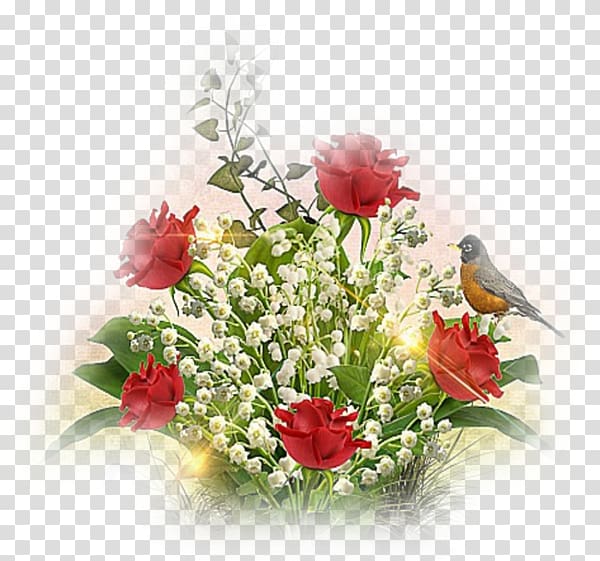 Garden roses 1 May Lily of the valley Labour Day International Workers\' Day, lily of the valley transparent background PNG clipart