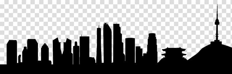 Seoul Skyline , foreign language learning transparent background PNG clipart