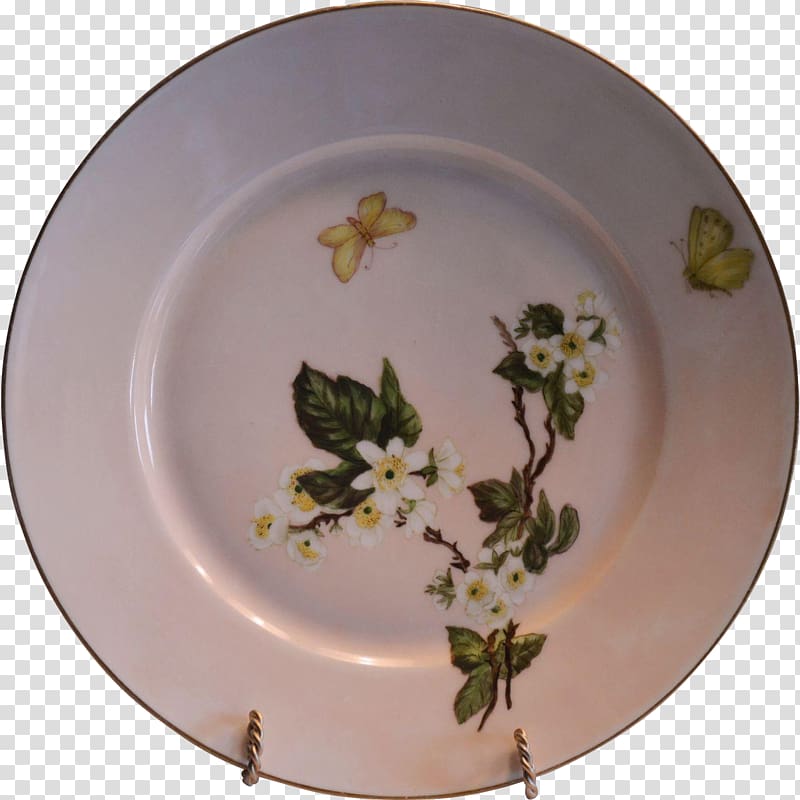 Limoges porcelain Haviland & Co. Limoges porcelain Plate, Plate transparent background PNG clipart