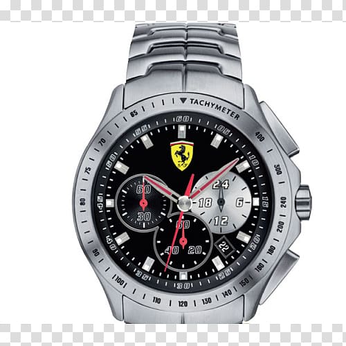 Watch Scuderia Ferrari Car Luxury vehicle, watch transparent background PNG clipart