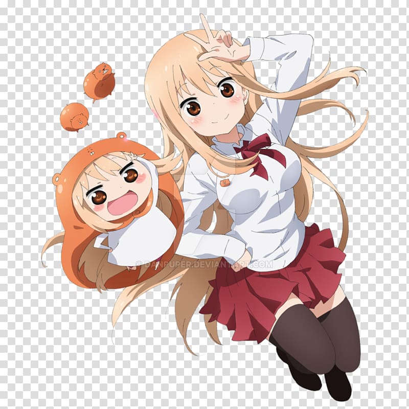 Himouto! Umaru-chan Anime Chibi Otaku, Anime transparent background PNG clipart