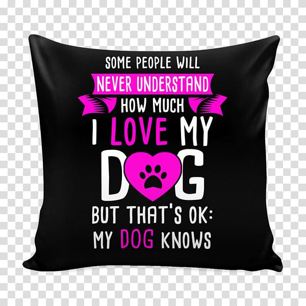 Throw Pillows Cushion Dog, the dog cover transparent background PNG clipart