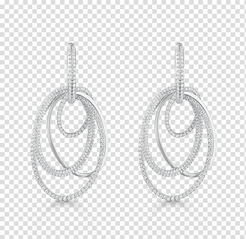 Earring Diamond Body Jewellery Emerald, diamond transparent background PNG clipart