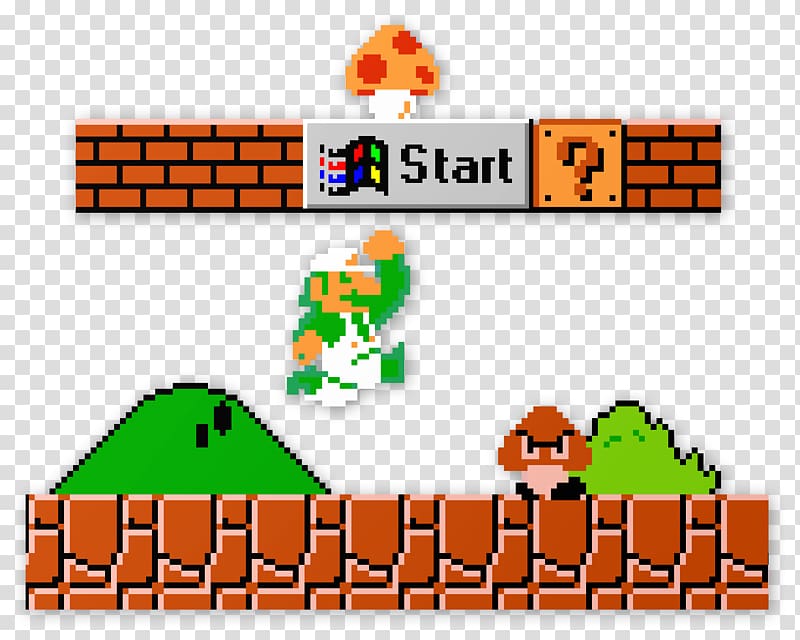 Super Mario Bros. Start menu Microsoft, mario bros transparent background PNG clipart