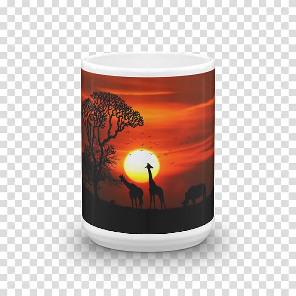 Coffee cup iPad mini Giraffe Wall decal Mug, 3 Mug Mockup transparent background PNG clipart