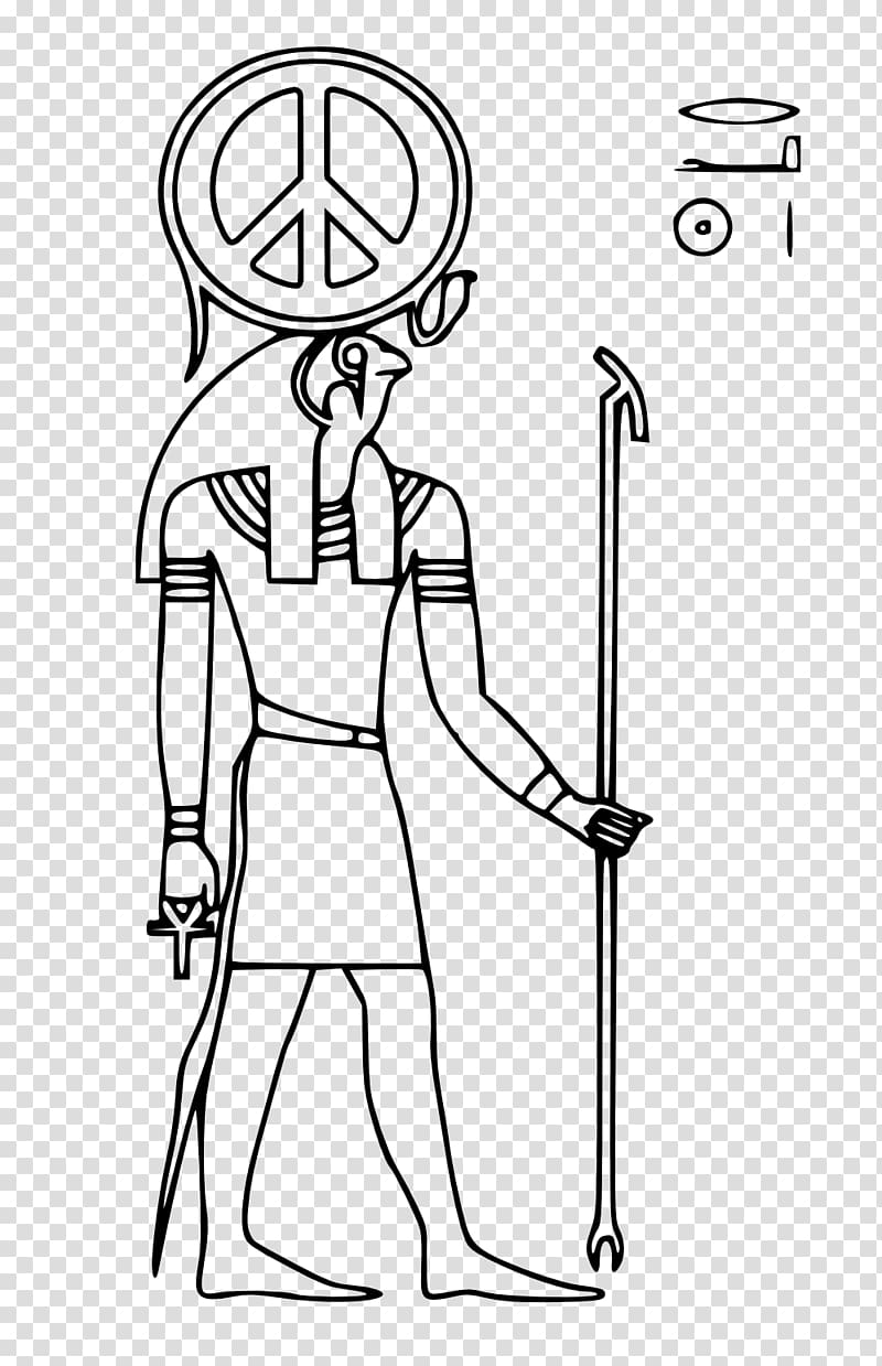 Ancient Egyptian deities Peace symbols Amun, Ra transparent background PNG clipart