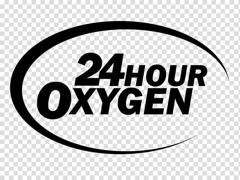 24 Hour Oxygen Logo Oxygen therapy Brand, oxygen transparent background PNG clipart