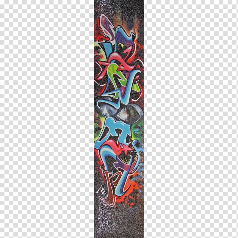 Kick scooter Grip tape Fingerboard Graffiti, scooter transparent background PNG clipart