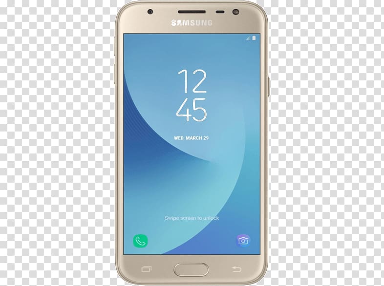 Samsung Galaxy J3 Pro (2017) 4G Smartphone, samsung transparent background PNG clipart