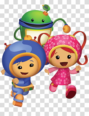 Girl and boy in suit and one green robot illustration, Team Umizoomi  transparent background PNG clipart | HiClipart