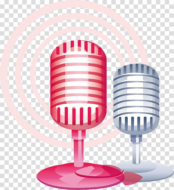 Microphone Illustration, Microphone material transparent background PNG clipart