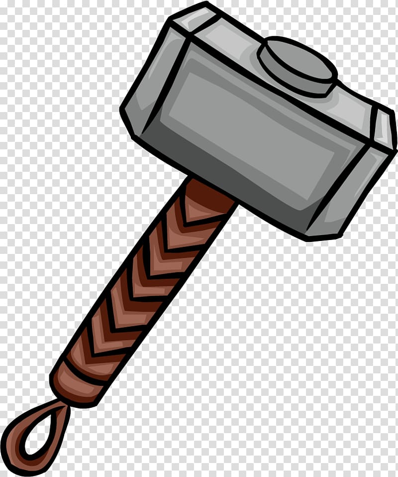 Mjölnir illustration, Thor Mjxc3xb6lnir Hammer , Thor Name transparent background PNG clipart