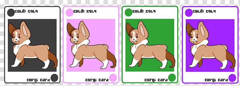 Dog Horse Fiction Cartoon Pack animal, corgi transparent background PNG clipart