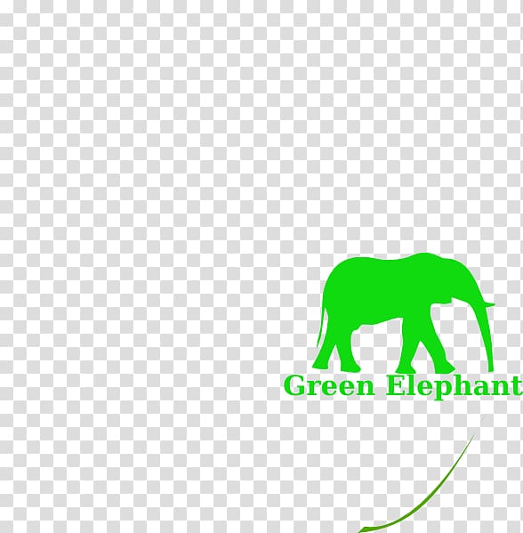 Elephant graphics Illustration, green elephant garlic transparent background PNG clipart