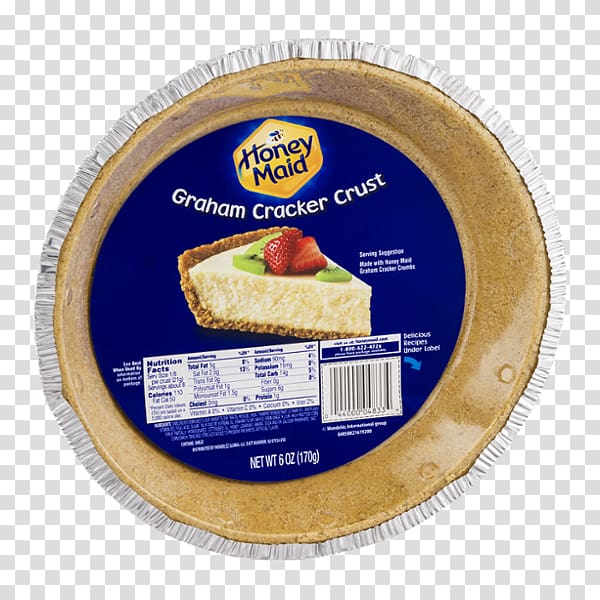 Cheesecake Graham cracker crust Pie, honey transparent background PNG clipart