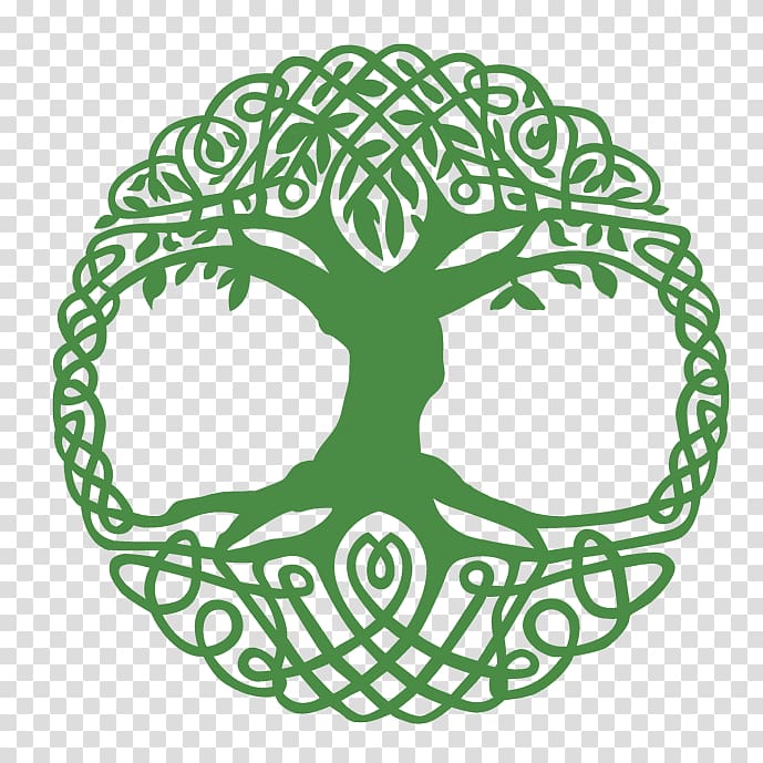 round green tree logo, Zeus Dionysus Symbol Meaning Thyrsus, viking symbol transparent background PNG clipart