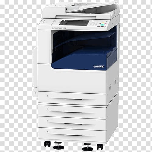 Multi-function printer Fuji Xerox copier, printer transparent background PNG clipart