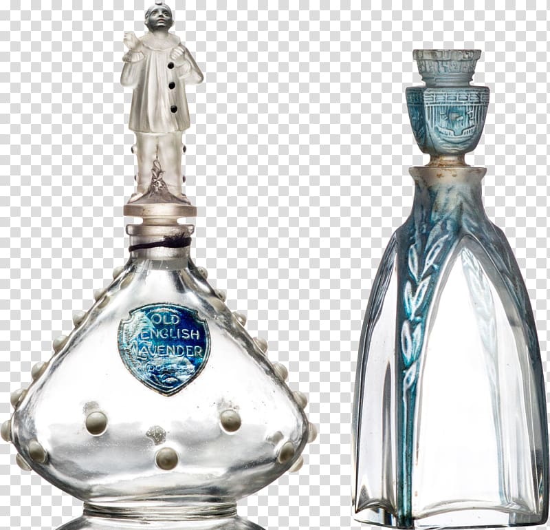 Perfume Bottles Glass Flacon, Hand painted glass perfume bottle transparent background PNG clipart