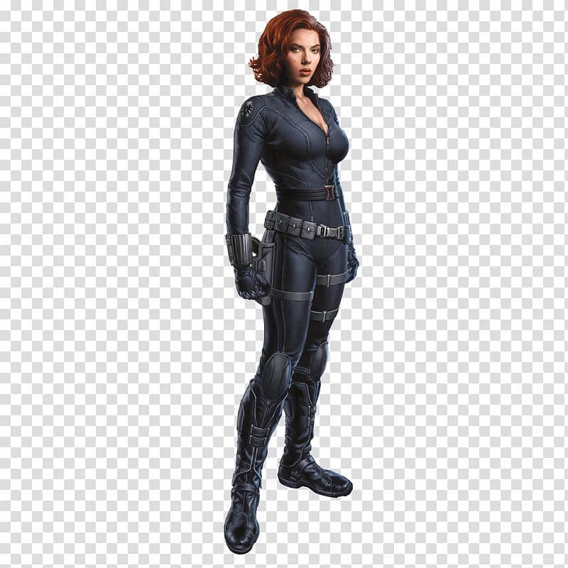 Black Widow Spider-Man Iron Man Marvel Comics, Black Widow transparent background PNG clipart