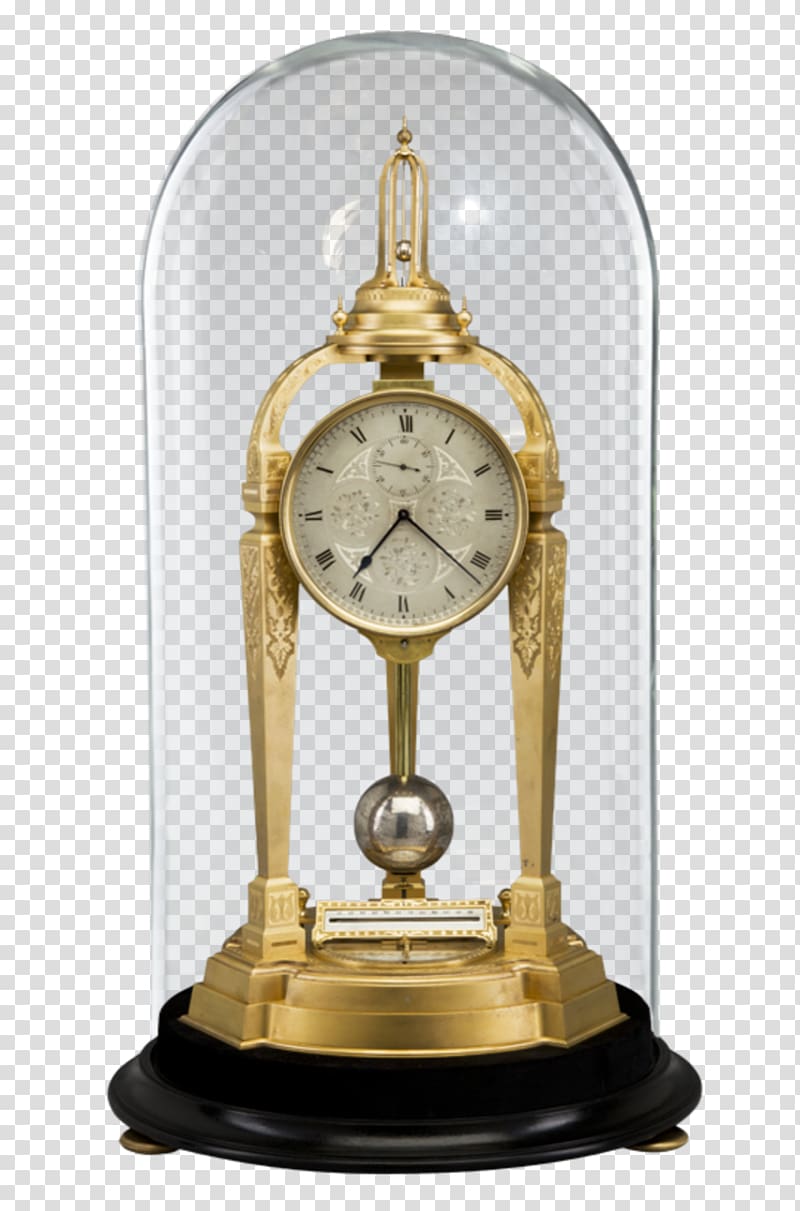 Pendulum clock Table Escapement Movement, barometer transparent background PNG clipart