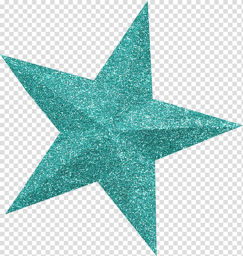 blue five-pointed star transparent background PNG clipart