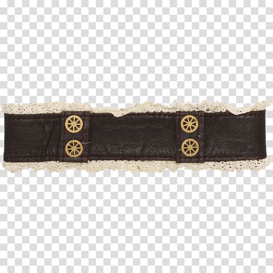 Belt Steampunk Collar Faux Leather & Lace Choker Fancy Dress 0, belt transparent background PNG clipart