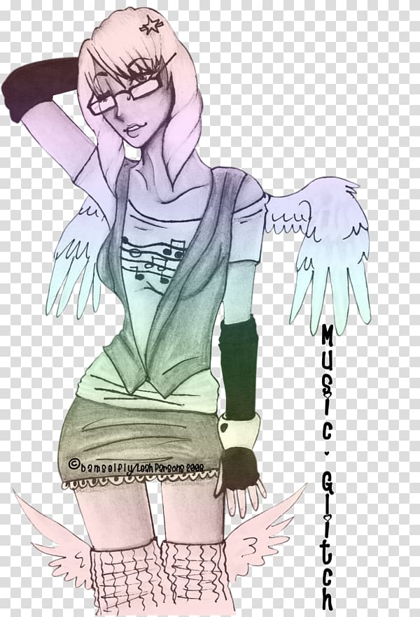 Finger Human leg Hip Mangaka Shoulder, glitch transparent background PNG clipart